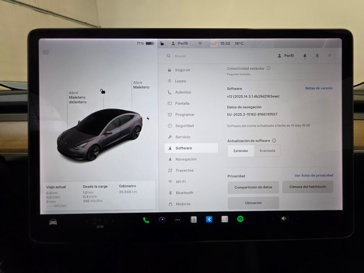 TESLA MODEL 3 Gran Autonomia 4WD