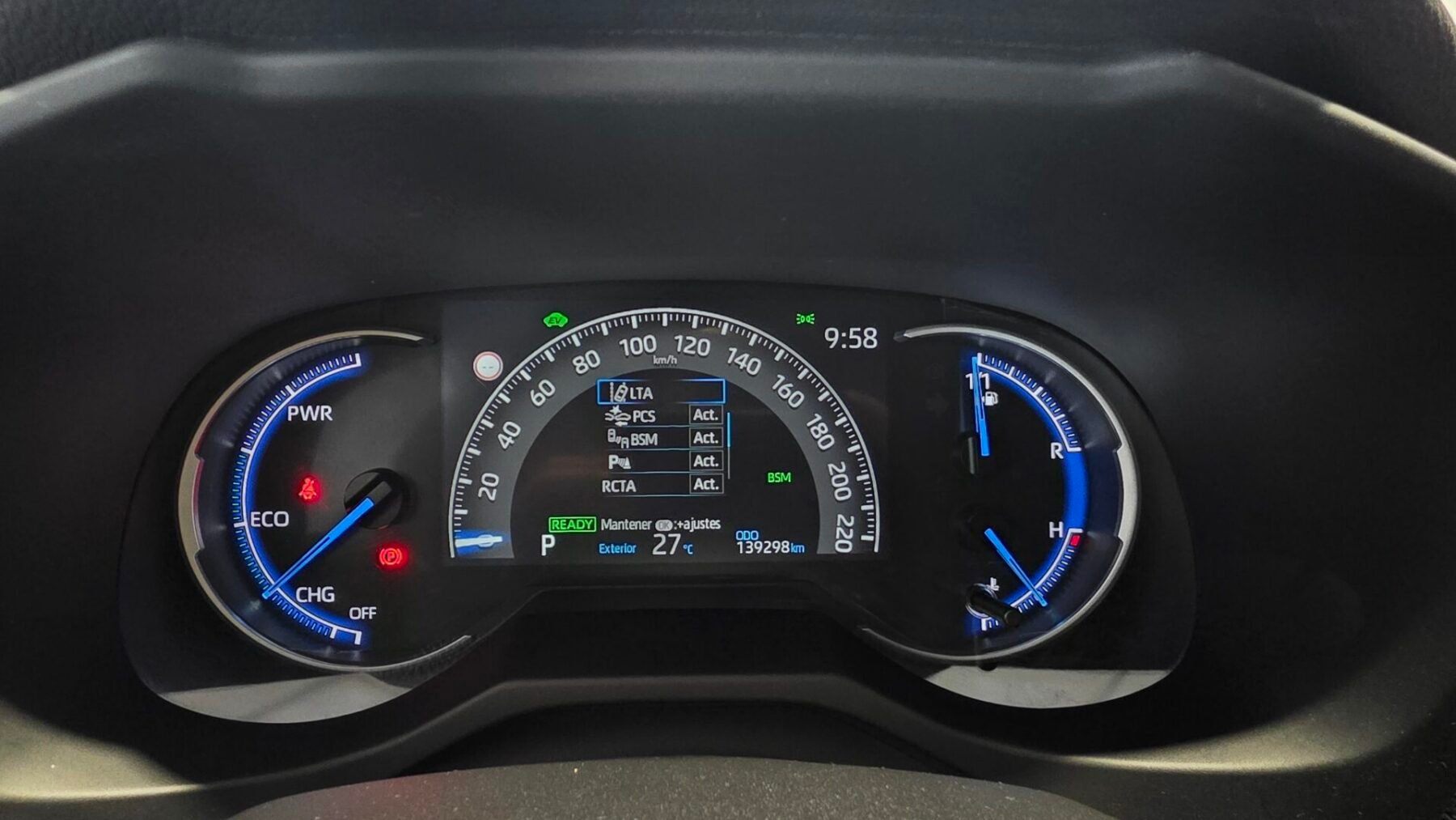 TOYOTA RAV4 2.5l LUXURY 4WD 220H 